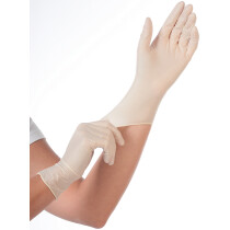 HYGONORM Latex-Handschuh SKIN LIGHT, L, weiß, gepudert