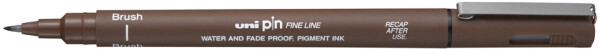 uni-ball Fineliner PIN Brush, dark grey
