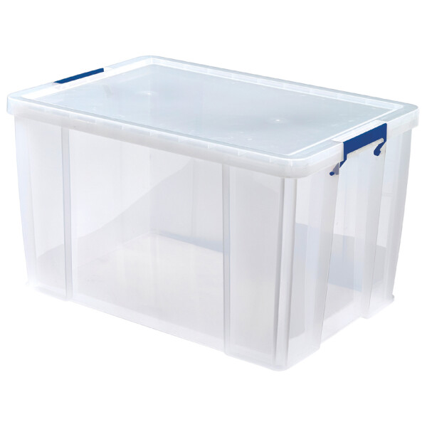 Fellowes Aufbewahrungsbox ProStore, 85 Liter, transparent