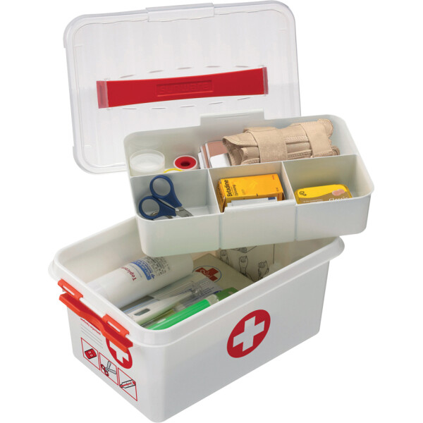 helit Aufbewahrungsbox "the q-line" - Erste Hilfe, 6 Liter