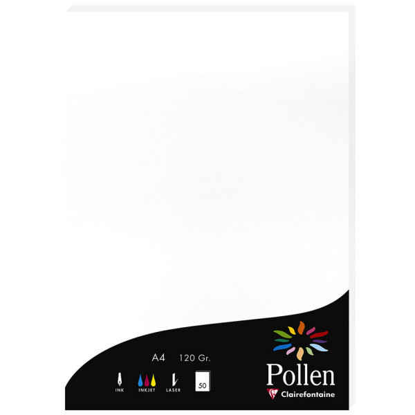 Pollen by Clairefontaine Papier DIN A4, perlmutt-elfenbein