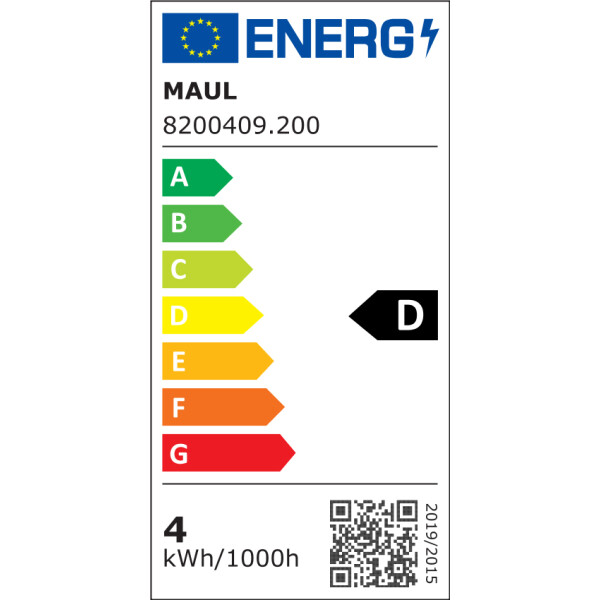MAUL LED-Tischleuchte MAULarc, weiß