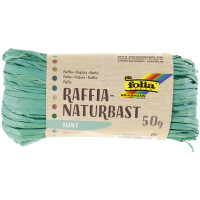folia Raffia-Naturbast, 50 g, mint