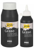 KREUL Acrylgrundierung SOLO Goya Gesso, schwarz, 250 ml
