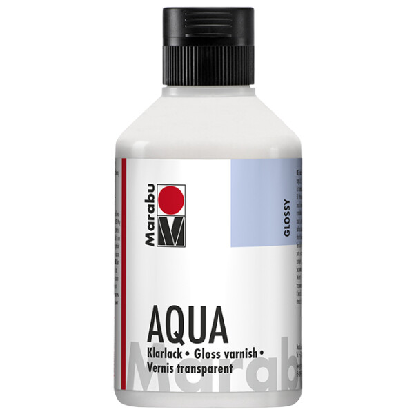 Marabu Acryllack Klarlack AQUA, transparent-glänzend, 500 ml