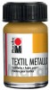 Marabu Textilfarbe "Textil Metallic", 15 ml, metallic-gold