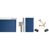 magnetoplan Moderationstafel, (B)1.200 x (H)1.500 mm,...