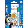 PILOT Pigmentmarker PINTOR, extra fein, 6er Set "METAL MIX"