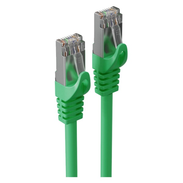 shiverpeaks Patchkabel Kat. 6A, U UTP, 0,25 m, gr&uuml;n