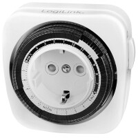 LogiLink Mechanische Zeitschaltuhr für Innenbereich,...