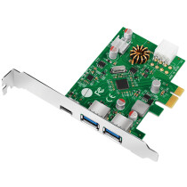 LogiLink USB 3.2 PCI-Express Karte, 3 Port, 5 GBit Sek.