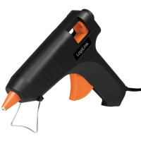LogiLink Heißklebepistole, 20 Watt, schwarz orange