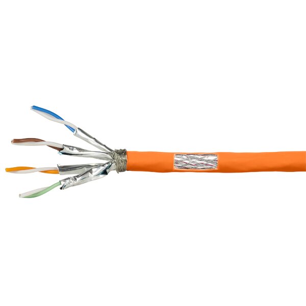 LogiLink Installationskabel, Kat.7, S FTP, 200 m, Simplex