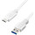 LogiLink USB 3.2 Kabel, USB-A - USB-C Stecker, 0,15 m, weiß