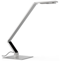 LUCTRA LED-Tischleuchte TABLE LINEAR BASE, silber