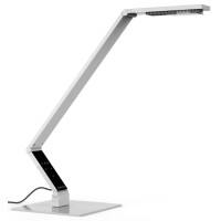 LUCTRA LED-Tischleuchte TABLE LINEAR BASE, silber