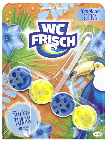 WC-Frisch Kraft-Aktiv Duftspüler Frische Brise Paket, 50 g