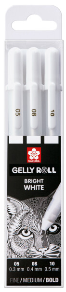 SAKURA Gel-Tintenroller Gelly Roll Real White, 0,4 mm