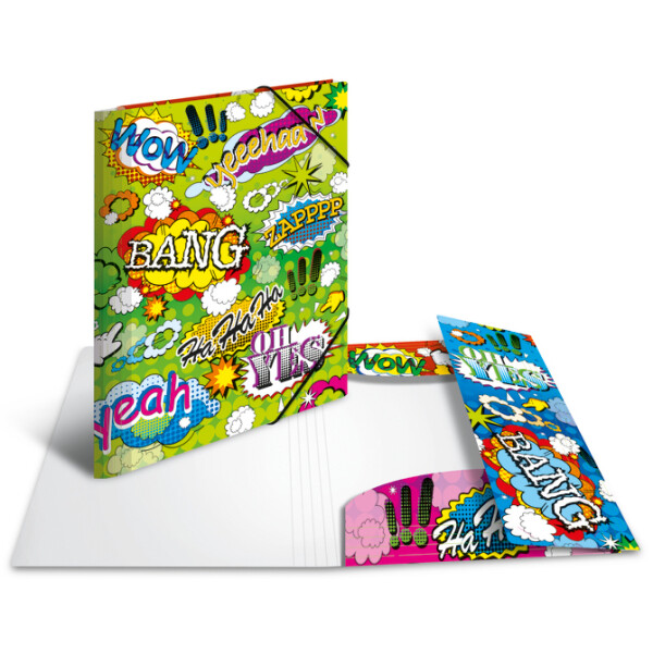 HERMA Eckspannermappe "Artline", PP, DIN A3, Music