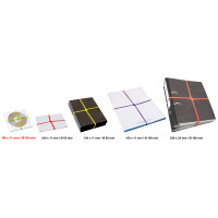 Läufer X-Band im Karton - 100 g, 100 x 11 mm, bunt...