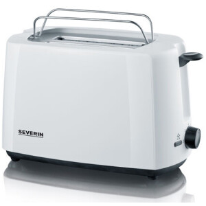 SEVERIN 2-Scheiben Toaster AT 2286, weiß schwarz