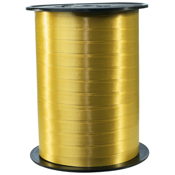 Clairefontaine Geschenkband auf Spule, gl&auml;nzend, gold