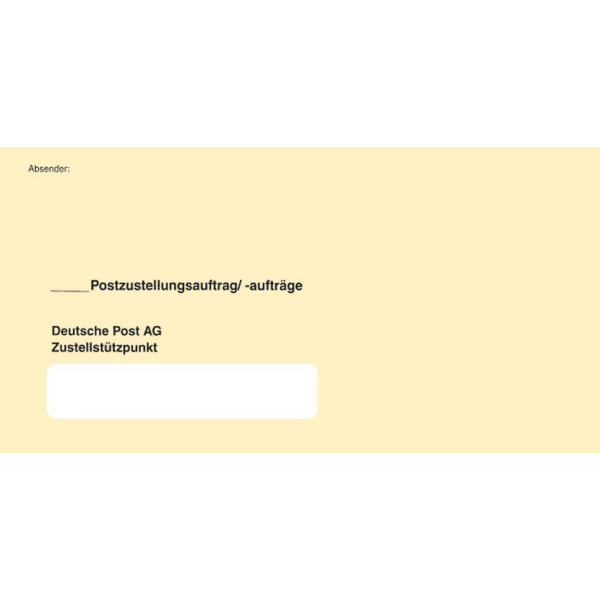 RNK Verlag Zustellungsumschlag, DIN B4, ohne Fenster, gelb