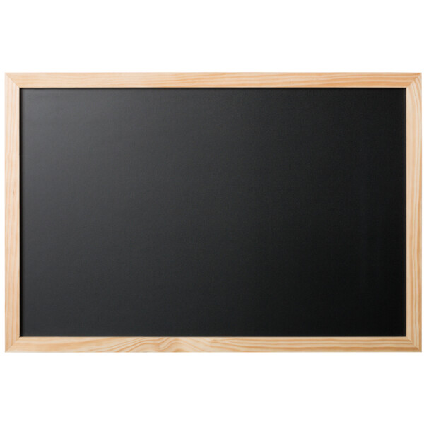Bi-Office Kreidetafel, Rahmen in buche, 900 x 600 mm