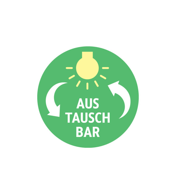 MAUL LED-Tischleuchte MAULpirro, schwarz, mit Standfuß