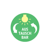 MAUL LED-Tischleuchte MAULpirro, schwarz, mit Standfuß