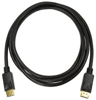 LogiLink DisplayPort 1.4 Anschlusskabel, schwarz, 3,0 m