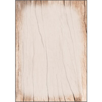 sigel Design-Papier, DIN A4, 90 g qm, Motiv "Wood"