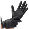 HYGOSTAR Nitril-Handschuh "POWER GRIP", L, schwarz