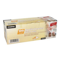 STARPAK LDPE-Spritzbeutel, transparent, 2,6 l, 100er Pack