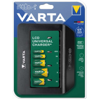 VARTA Ladegerät LCD Universal Charger+, unbestückt