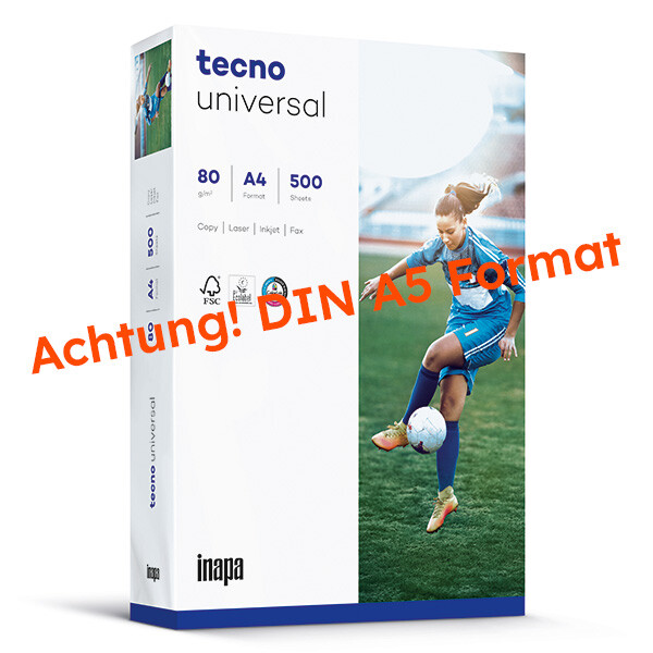 TECNO Universal Businesspapier A5 80g - 1 Palette (200.000 Blatt)