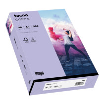 tecno colors violett Kopierpapier A4 80g/m2 - 1 Palette (100.000 Blatt)