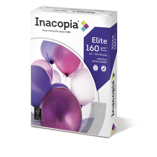 INACOPIA Elite Premiumpapier wei&szlig; A4 160g - 1 Palette (50.000 Blatt)