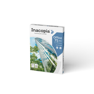 inacopia office FSC weiß Kopierpapier A3 75g/m2 - 1 Palette (50.000 Blatt)