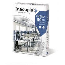 inacopia office  2-fach gelocht weiß Kopierpapier...