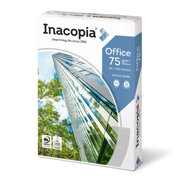 INACOPIA Office US-Format Businesspapier weiß 75g - 1 Palette (100.000 Blatt)