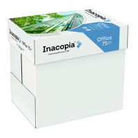 inacopia office US-Format weiß Kopierpapier US 75g/m2 - 1 Palette (100.000 Blatt)