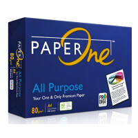 PAPERONE All Purpose weiß Kopierpapier A3 80g/m2 - 1 Palette (50.000 Blatt)