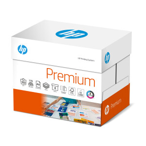 HP Premium hochweiß Kopierpapier A4 100g/m2 - 1 Karton (2.000 Blatt)