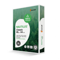 NAUTILUS Classic Recyclingpapier naturweiß A4 80g -...