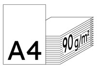 inacopia elite FSC weiß Kopierpapier A4 90g/m2 - 1 Karton (2.500 Blatt)