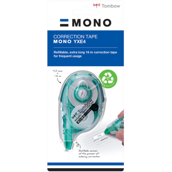 Tombow Korrekturroller "MONO CT-YXE4", 4,2 mm x 16 m