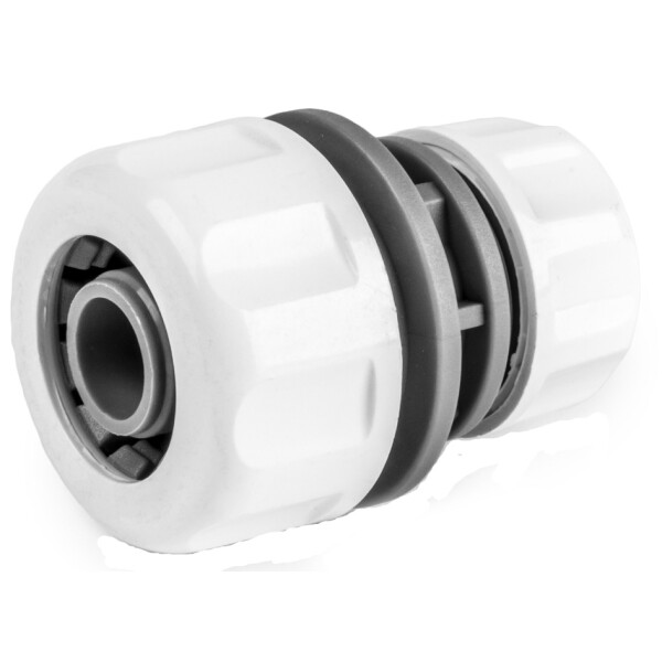 Bradas Schlauchverbinder WHITE LINE, 1 2", weiß