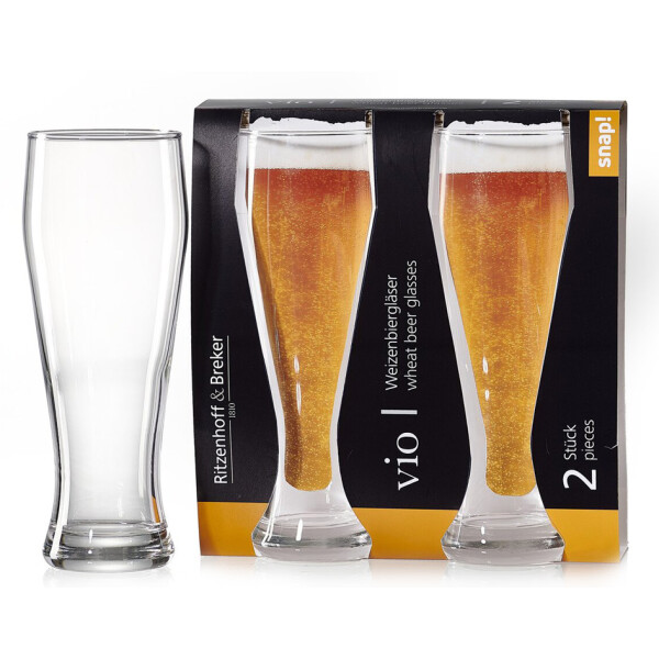 Ritzenhoff & Breker Weizenbierglas VIO, 0,66 Liter