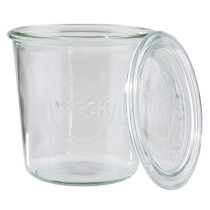APS Weck-Glas mit Deckel, Sturz-Form, 80 ml, 12er Set